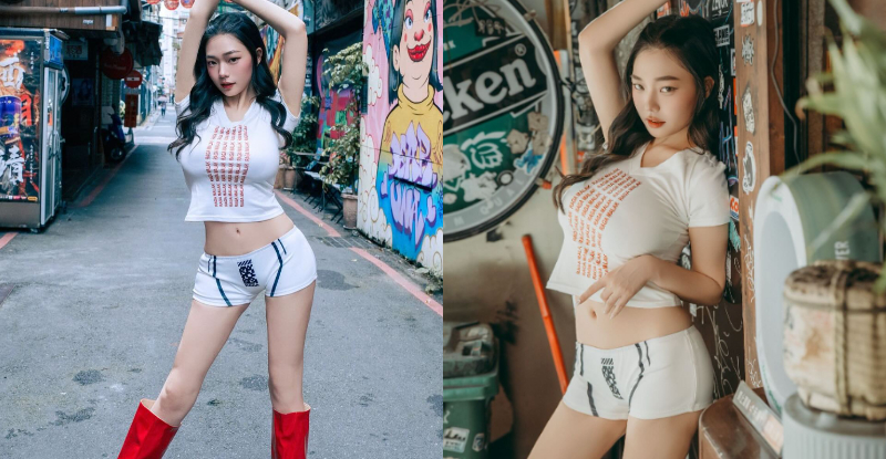 火辣女神「苡昕Yuri」現身西門町美國街，「狹長媚眼」根本台版Jennie！【EV棋牌】-EV棋牌