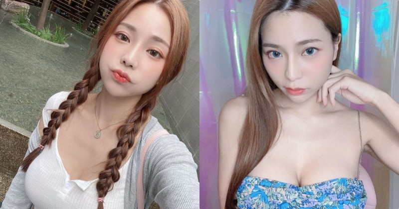 性感正妹「Rachel」平口裝美乳好辣,「白嫩水光肌」散發迷人光澤!