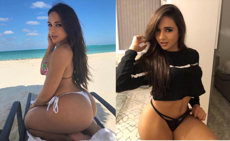 地表最強肥美肉臀!超肉感正妹「Ashley Ortiz」高開衩提臀騷度破表 讓人忍不住想吃屁股了