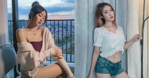 直播主「陳舒頤」外套滑落露出香肩,極品的曲線充滿誘人氣息!【EV棋牌】-EV棋牌