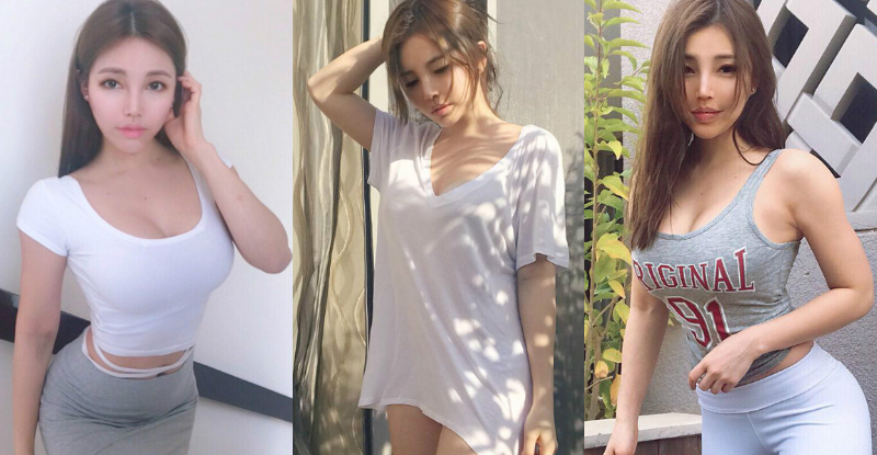 正妹展現「雄偉車頭燈」，養眼視角超立體！「深長事業線」讓人想一頭栽進！【EV棋牌】-EV棋牌