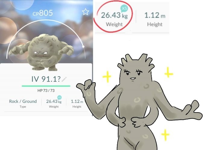 繪師筆下《寶可夢真實的身高體重》,每隻看起來都超衝擊的ww