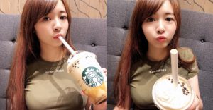 波霸吸起來!「恐龍妹Sing」大方分享好喝珍奶,網友卻被包覆的兇猛形狀嚇到歪樓!【EV棋牌】-EV棋牌