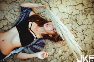 芒草94要配美女！美胸正妹「²羽晴」秋季河岸的唯美誘惑！【EV棋牌】-EV棋牌