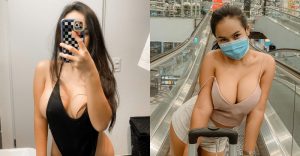 航站奇緣!機場驚見低胸爆乳大奶妹 本尊身分遭起底…豪乳照接連曝光【EV棋牌】-EV棋牌