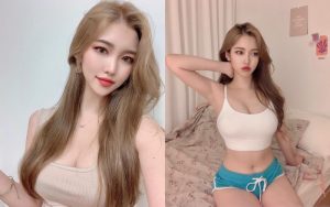 巨乳設計師「솜솜블리」貼身吊嘎半球外洩　深邃「人字溝」清晰可見【EV棋牌】-EV棋牌