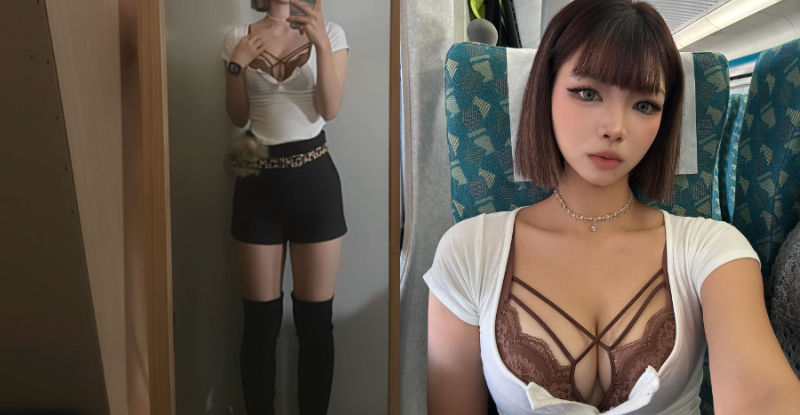 辣妹沒冬天！高鐵車廂撿到「珍珠」，「蕾絲包不住」超猛北半球！【EV棋牌】-EV棋牌