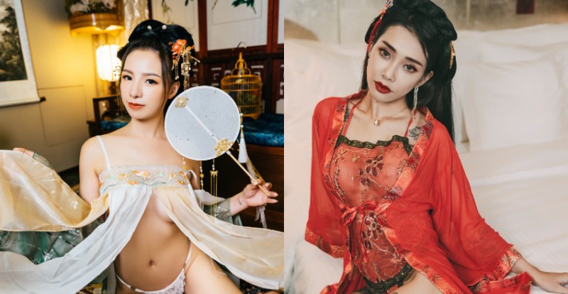 員外溫柔點！精選JVID 3款「古風俏美人」大尺度還原羞人春宮畫【EV棋牌】-EV棋牌