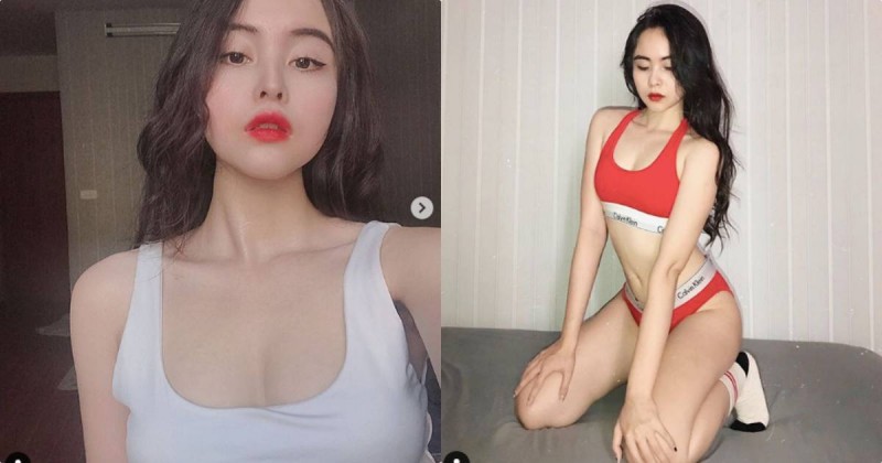 正妹養眼運動內衣「誘惑力十足」，挑逗的魅惑眼神太撩人！【EV棋牌】-EV棋牌