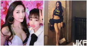 九頭身辣妹「逆天長腿」超驚人，合照時旁邊「童顏正妹」成亮點！【EV棋牌】-EV棋牌