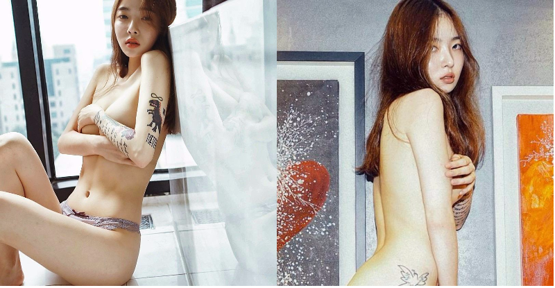 狂！正妹刺青師「火辣待客」好有一套，私下「裸身」展現美體藝術！【EV棋牌】-EV棋牌