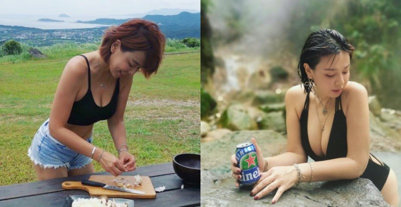 戶外系「短髮正妹」焦糖肌充滿健康美　緊身車衣顯現凹凸有致好身材【EV棋牌】-EV棋牌