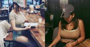 太重了桌子借放！美乳造型師「極高乳含量」霸氣擺桌上！長輩好兇啊…【EV棋牌】-EV棋牌