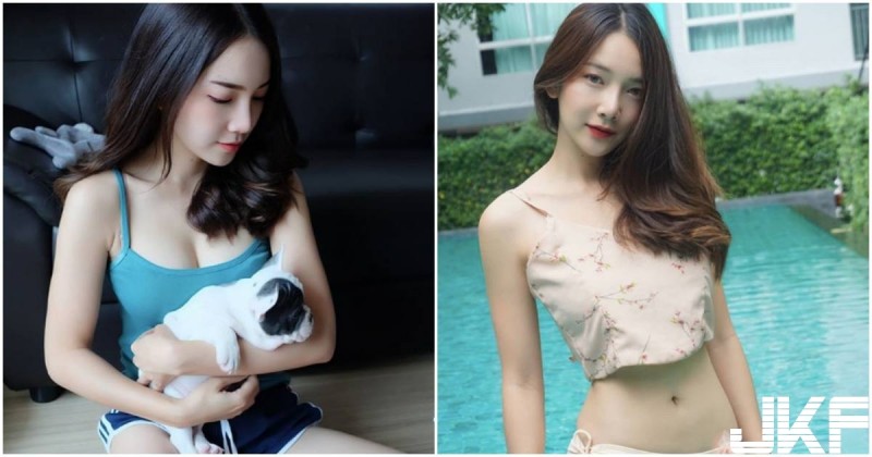 正妹抱小狗「胸前份量好足夠」，「白嫩美乳」讓大家都想被抱抱了！【EV棋牌】-EV棋牌