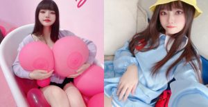 甜美萌妹「願願yuan」手捧胸前兩大顆　網友：這篇該Ban了吧？【EV棋牌】-EV棋牌