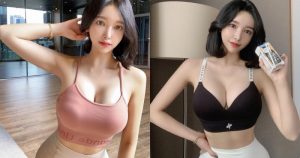 魔鬼身材！健身房辣姐姐「挺出火辣車頭燈」，轉過身的背後線條更極品！【EV棋牌】-EV棋牌