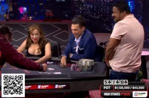 【EV扑克】三人翻牌全下,发四次牌争夺110万美元巨池,A高成为最大赢家【EV棋牌】-EV棋牌