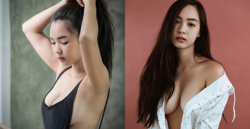 只用一張照片就擊沈你！正妹綁馬尾露「白皙Ｑ彈」的半乳！這形狀不錯…【EV棋牌】-EV棋牌