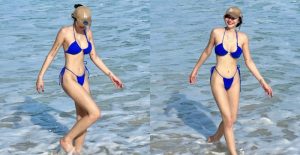 海邊遇見超火辣比基尼美女　完美身材稱霸整個沙灘！【EV棋牌】-EV棋牌