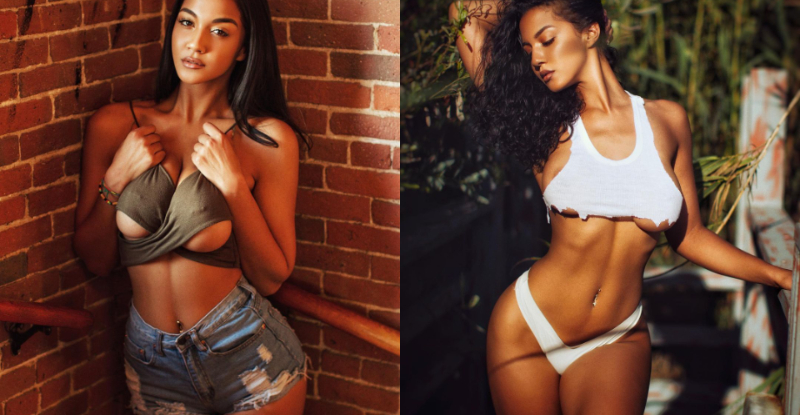 狂！野性妹「乳量外溢」散發焦糖奶香　「黑膠藝術」藏不住誘人好身材【EV棋牌】-EV棋牌