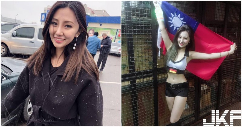 正妹Emily在烏克蘭等到第一場雪，「性感容顏」迷倒旁邊路人！【EV棋牌】-EV棋牌