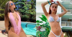 青春無敵！「17歲甜心正妹」深V開中路　「渾圓嫩乳」散發焦糖奶香【EV棋牌】-EV棋牌