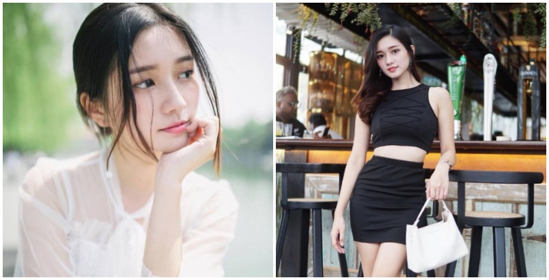 仙氣逼人！清新「氣質正妹」空靈氣息還有白皙美腿，簡直就是高貴女神！【EV棋牌】-EV棋牌