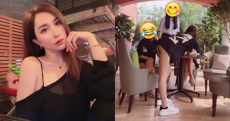 性感下身失蹤裝被偷拍！「F罩杯奶油妹」Maggie白嫩蜜桃臀弧度好驚人【EV棋牌】-EV棋牌