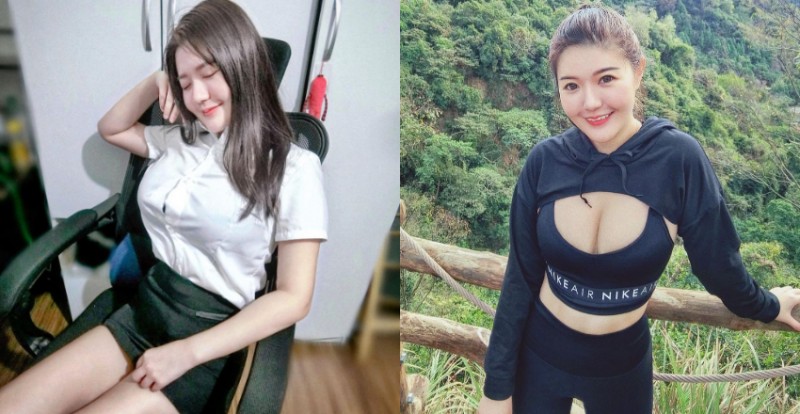 性感櫃姐「Judy 邱比特」白襯衫擋不住進擊的巨乳　扣子快要撐不住了【EV棋牌】-EV棋牌