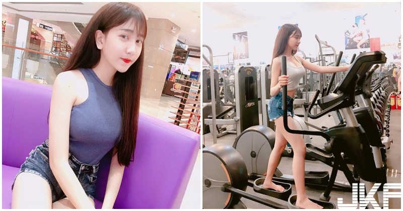 高中嫩妹「辣露乳溝」健身，「白皙長腿」看了快噴鼻血！【EV棋牌】-EV棋牌