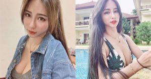 電眼正妹「潘安安」 上圍豐滿穿衣大膽！32E巨乳細腰沒在怕你看！【EV棋牌】-EV棋牌