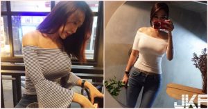餐廳驚見「巨乳奶妹」男友視角好犯規!滿滿的乳量真讓人受不了…【EV棋牌】-EV棋牌