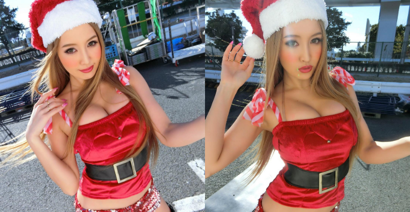 性感御姐化身「爆乳聖誕老人」！渾圓乳球超火辣　放送專屬成人的聖誕禮物！【EV棋牌】-EV棋牌