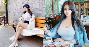 最胸的客人!烤肉店「超火辣九頭身正妹」,用餐的渾圓視角好犯規!【EV棋牌】-EV棋牌