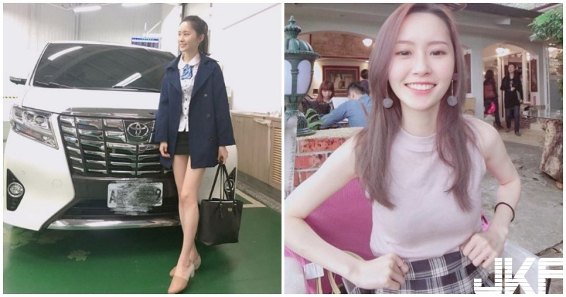 「網紅級」汽車業務員！雪白「神級美腿」超逆天，買車人潮爆滿了！【EV棋牌】-EV棋牌