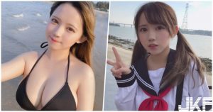 19歲神乳正妹脫了!「超雄偉嫩胸」持續發育,「小蘿莉臉蛋」原來這麼兇!【EV棋牌】-EV棋牌