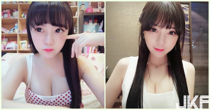 超白皙！「台灣火辣正妹」氣質外型太誘人啦！滿滿的「低胸視角」讓人不要不要…【EV棋牌】-EV棋牌