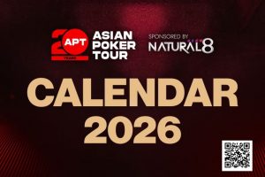 【EV扑克】APT二十周年庆典荣耀开启！全年赛事日历官宣定档！【EV棋牌】-EV棋牌