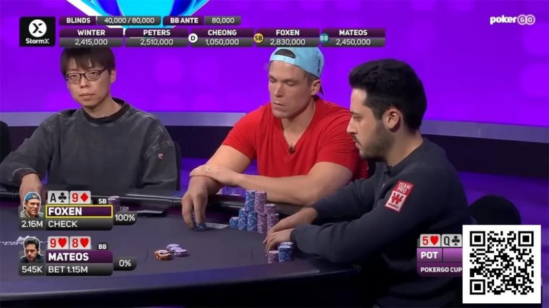 【EV扑克】干货 | 大神对决中的神级解读：Foxen揭秘对阵Mateos的史诗级Hero Call【EV棋牌】-EV棋牌