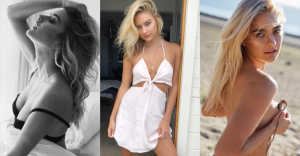 美乳解禁！天使顏正妹「裸身床照」曝光　「無罩捧乳」表情銷魂讓人衝動【EV棋牌】-EV棋牌