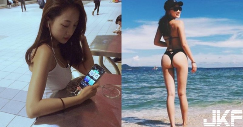 用餐區出現「低胸背心小隻馬」實在好想認識，一搜之下小褲褲竟暗藏「火辣水蜜桃」！【EV棋牌】-EV棋牌