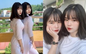 越南17歲「爆乳雙胞胎」辣穿奧黛！超緊繃「貼身曲線」引暴動啦【EV棋牌】-EV棋牌