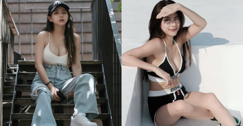 「超兇辣媽」樓梯間曬美胸，「深美濠溝」狂引邪惡目光【EV棋牌】-EV棋牌