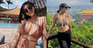 好大!陽光辣妹「攜乳」向上攻劍潭山,「性感體態」比圓山飯店還壯美【EV棋牌】-EV棋牌