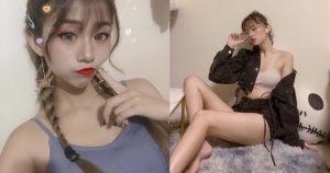 大尺度辣模 Verna 曬美腿祝 JKF 生日快樂！「高衩＋網襪」猛吸千讚【EV棋牌】-EV棋牌