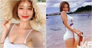 「泡菜妹子」突襲日本海邊！甜美臉蛋＋「美胸翹臀」殺傷力太強大啦！【EV棋牌】-EV棋牌