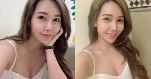 正妹直播主自拍展現「誘惑美乳」，低胸的深溝視角好迷人！【EV棋牌】-EV棋牌