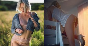 暗黑能量爆發！金髮妹橫跨雙領域發展　把寫真當AV拍…真拍AV真的很嗨【EV棋牌】-EV棋牌