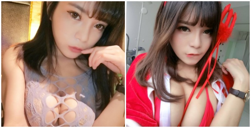 這衣服太超過了！超火辣「爆乳小隻馬」事業心很大，過激洞洞裝讓你hold不住！【EV棋牌】-EV棋牌