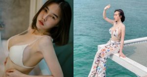 巨乳女友泰國度假「美胸大溢出」！乍看以為是「三顆球」在走動！【EV棋牌】-EV棋牌